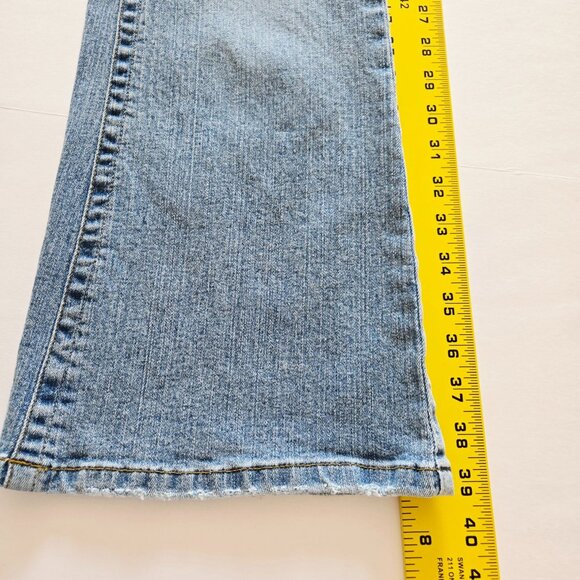SO Stretch Boot Cut Flare Leg Denim Jeans Junior Sz 7 - Picture 8 of 12